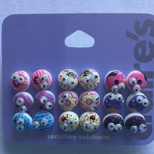 Claire’s donut earrings